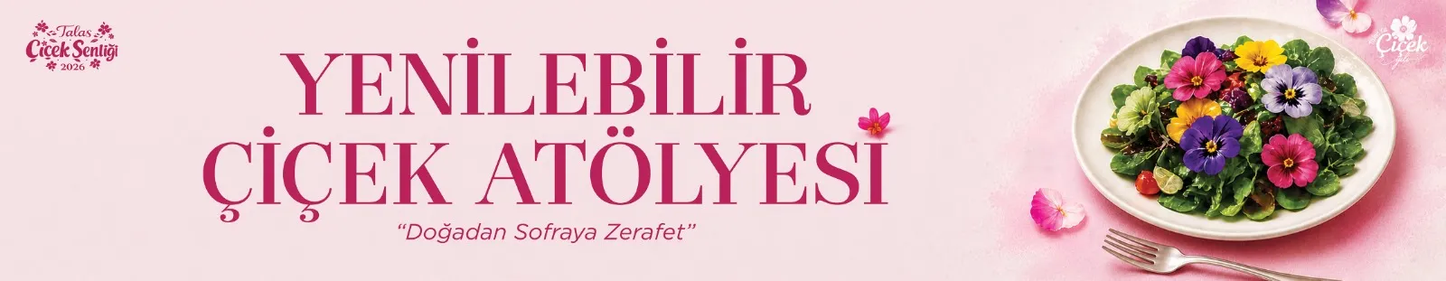 Yenilebilir Çiçek Atölyesi